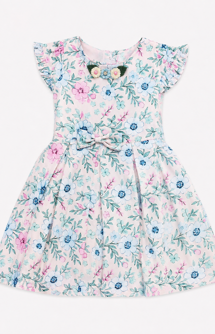 Bloom Floral Fit & Flare Dress