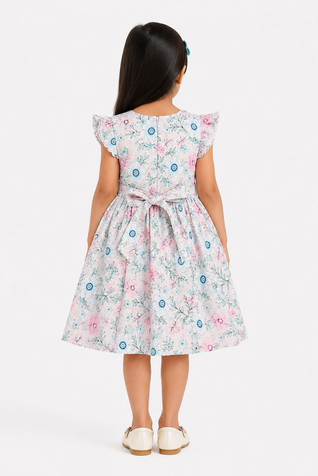 Bloom Floral Fit & Flare Dress