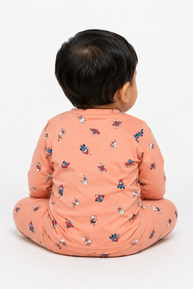 Adventure Printed Night Suit Set