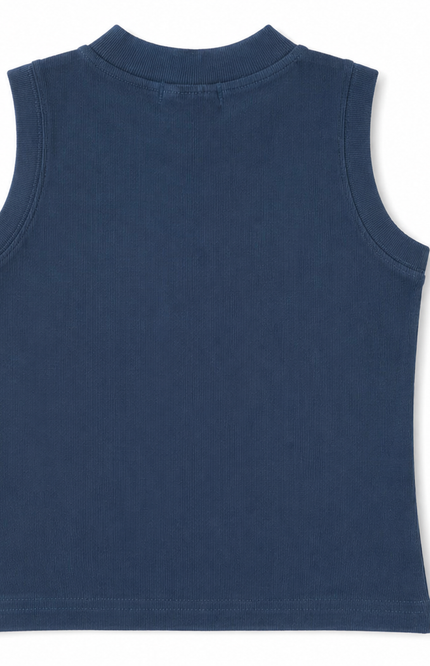Classic Ribbed Sleeveless Tank Top