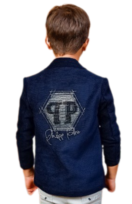 Navy Party Blazer with T-Shirt & Trousers – Premium Occasion Wear