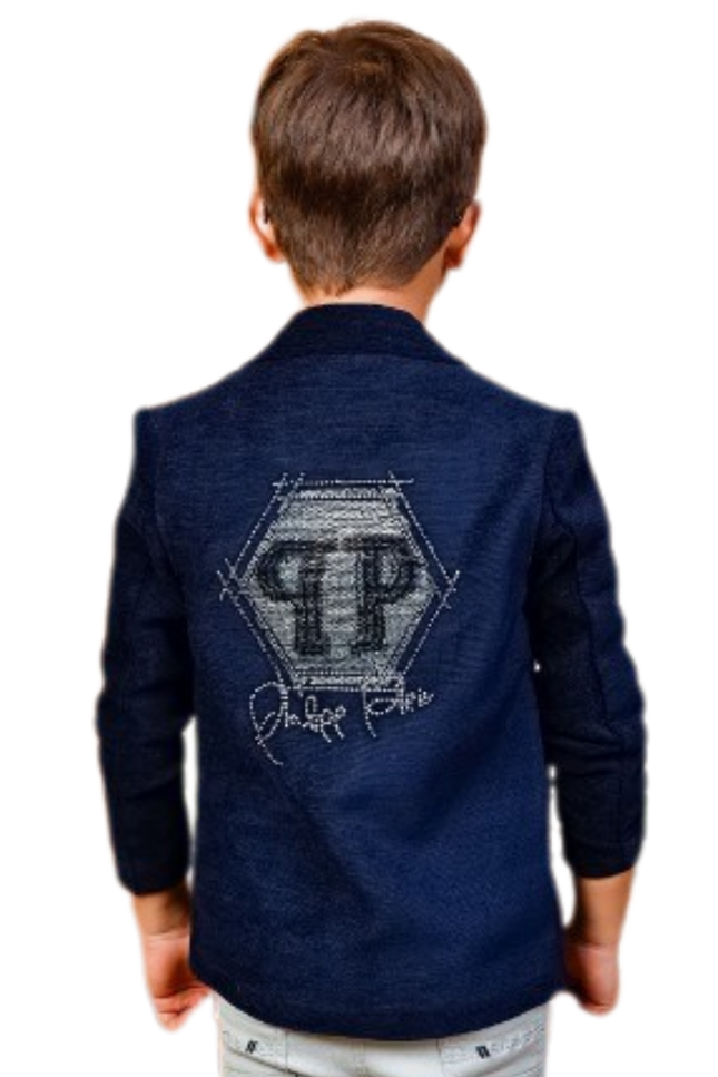 Navy Party Blazer with T-Shirt & Trousers – Premium Occasion Wear