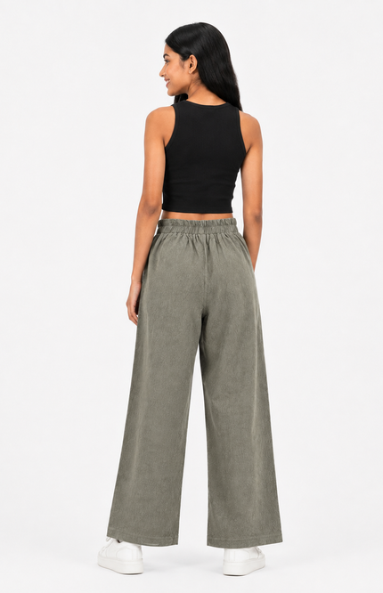 Wide-Leg Kids Trousers