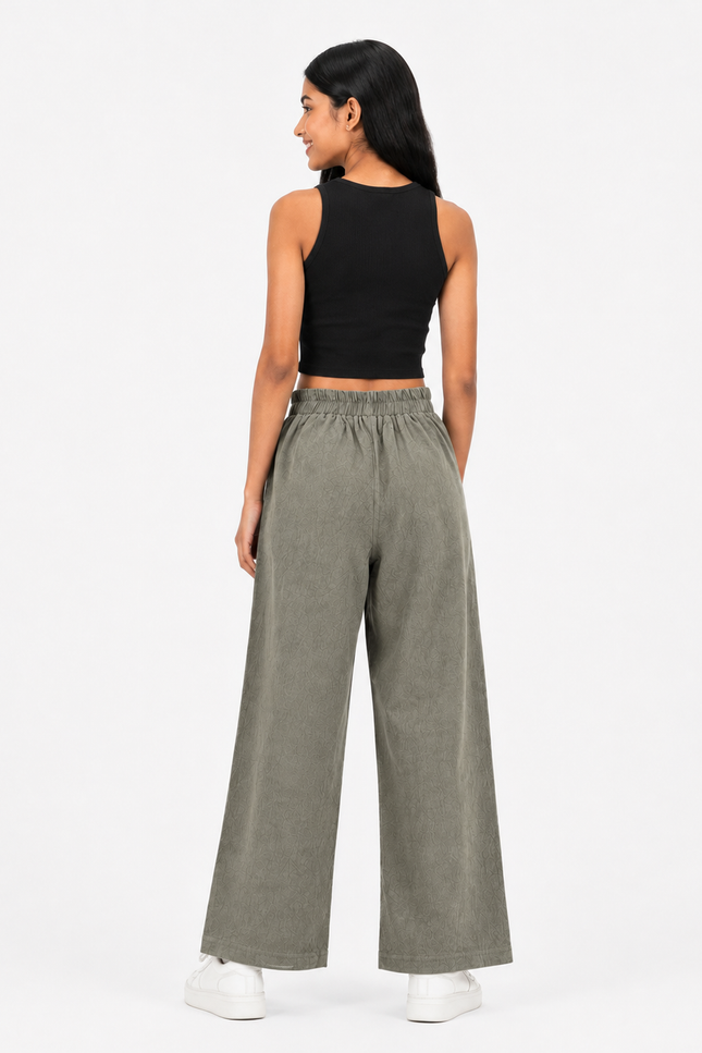 Wide-Leg Kids Trousers