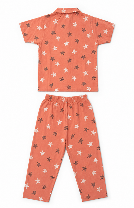 Star Print Lounge Set Co-ord Outfit