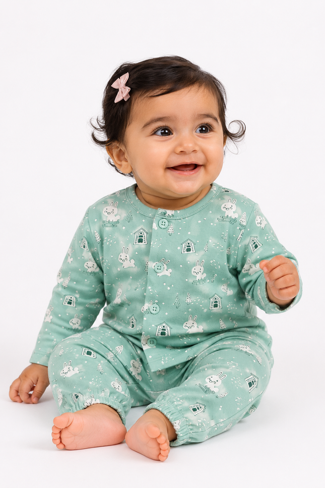 cozy night suit new born