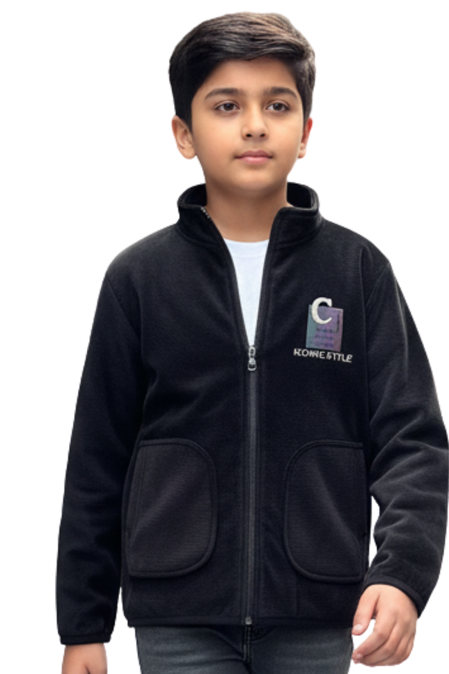 Boys Winter Velvet Jacket