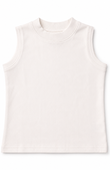 Classic Ribbed Sleeveless Tank Top