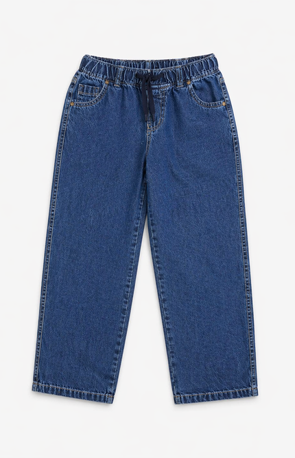 Boys Classic Denim Pants – Soft Wash Blue