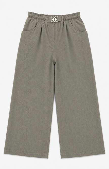 Wide-Leg Kids Trousers