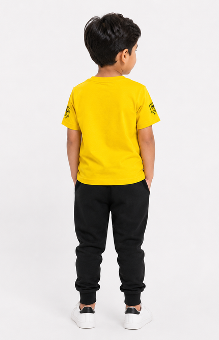 Mbappé Football Graphic Kids T-Shirt