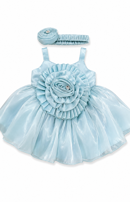 Rosette Party Dress