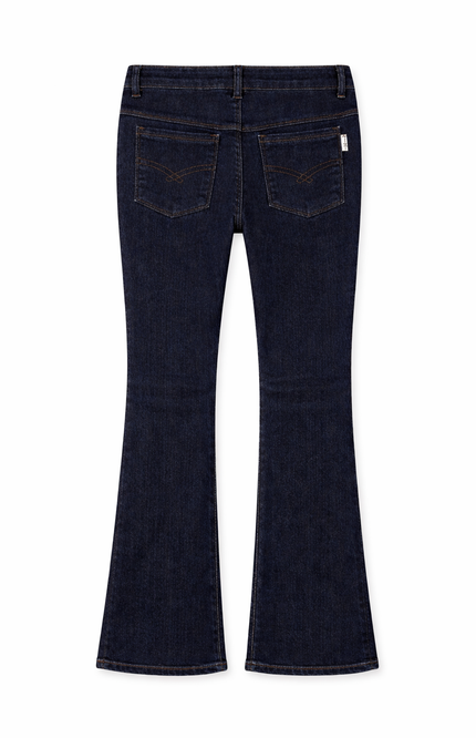 Girls' & Teens' Slim-Fit Bootcut Jeans in Denimex, Black & Stonewash