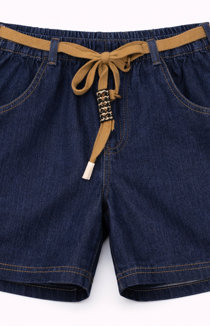 Girls' Soft Denim Shorts
