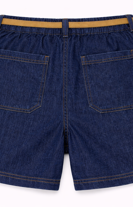 Girls' Soft Denim Shorts
