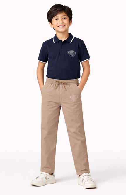 Boys' Straight-Fit Utility Trousers