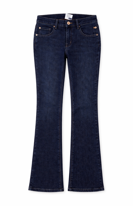 Girls' & Teens' Slim-Fit Bootcut Jeans in Denimex, Black & Stonewash