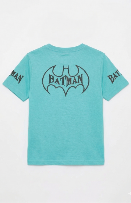 Boys' Turquoise Batman "Greatest Detective" Graphic T-Shirt