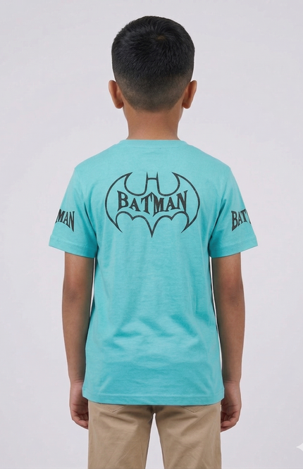 Boys' Turquoise Batman "Greatest Detective" Graphic T-Shirt