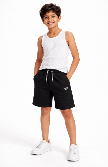 Boys' "YP" Athletic Fleece Shorts – Essential Daily Activewear
