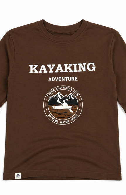 Kayaking Adventure Full-Sleeve T-Shirt