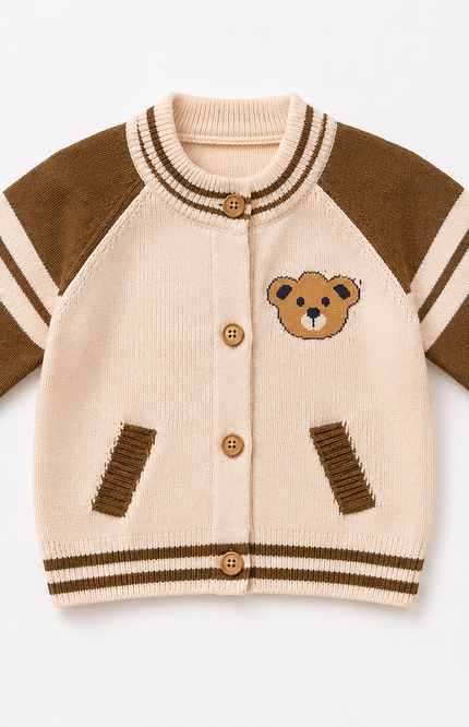 Knitted Baby Cardigan
