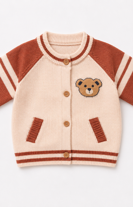 Knitted Baby Cardigan