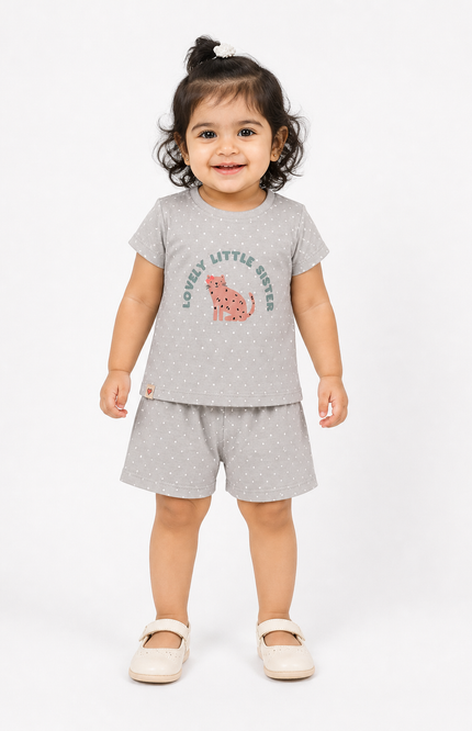 Polka Dot Co-ord Set for Kids
