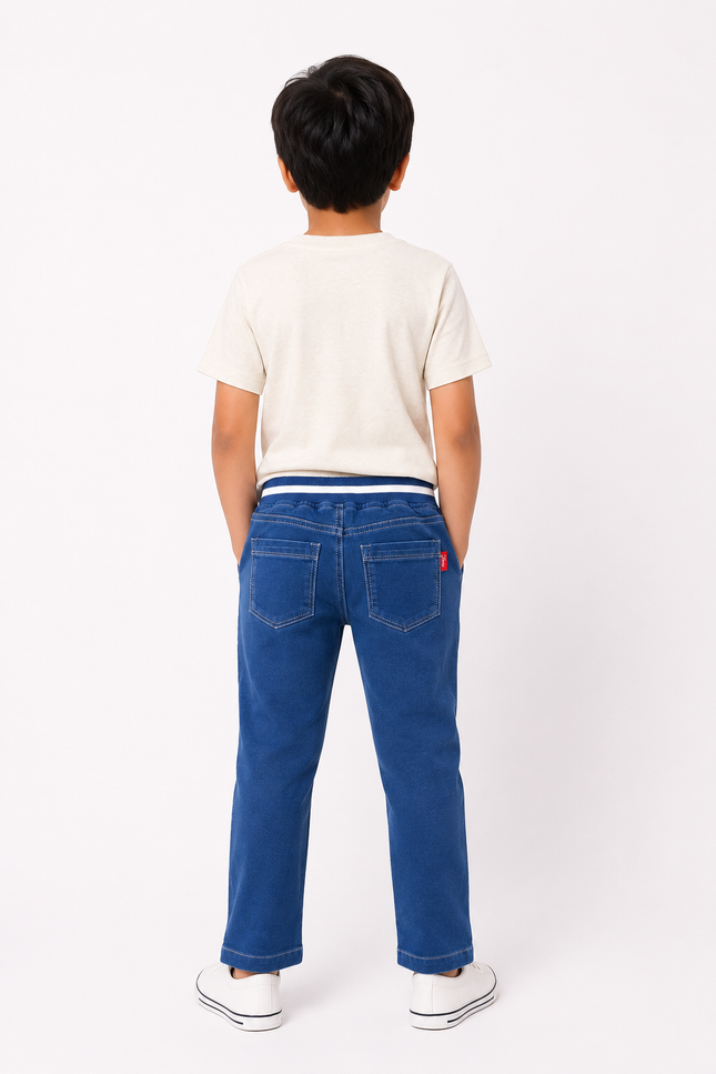 Kids’ Jogger-Style Denim Pants