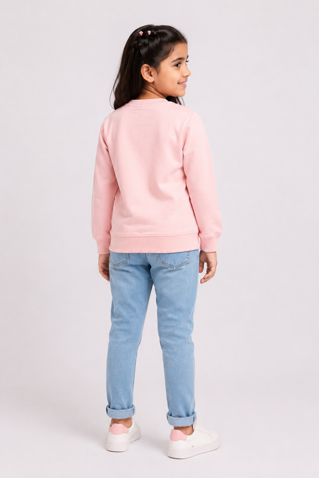 Blush Pink Classic Crewneck Sweatshirt