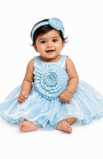 Rosette Party Dress