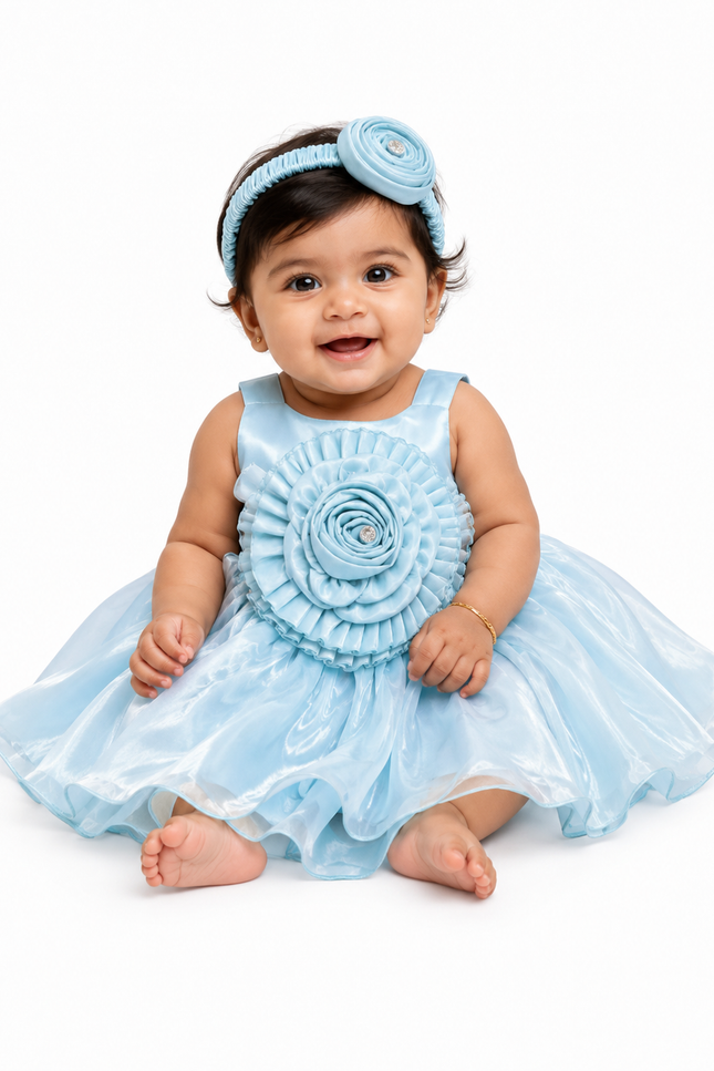 Rosette Party Dress