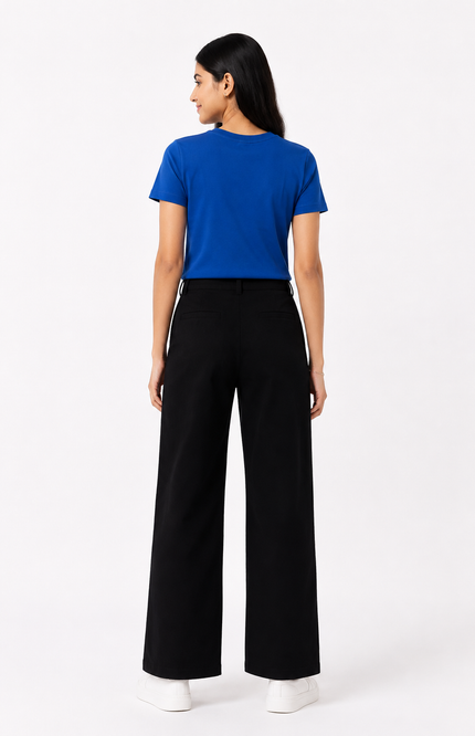Blue Classic Crew-Neck T-Shirt
