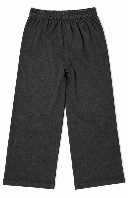 Black Wide-Leg Pants